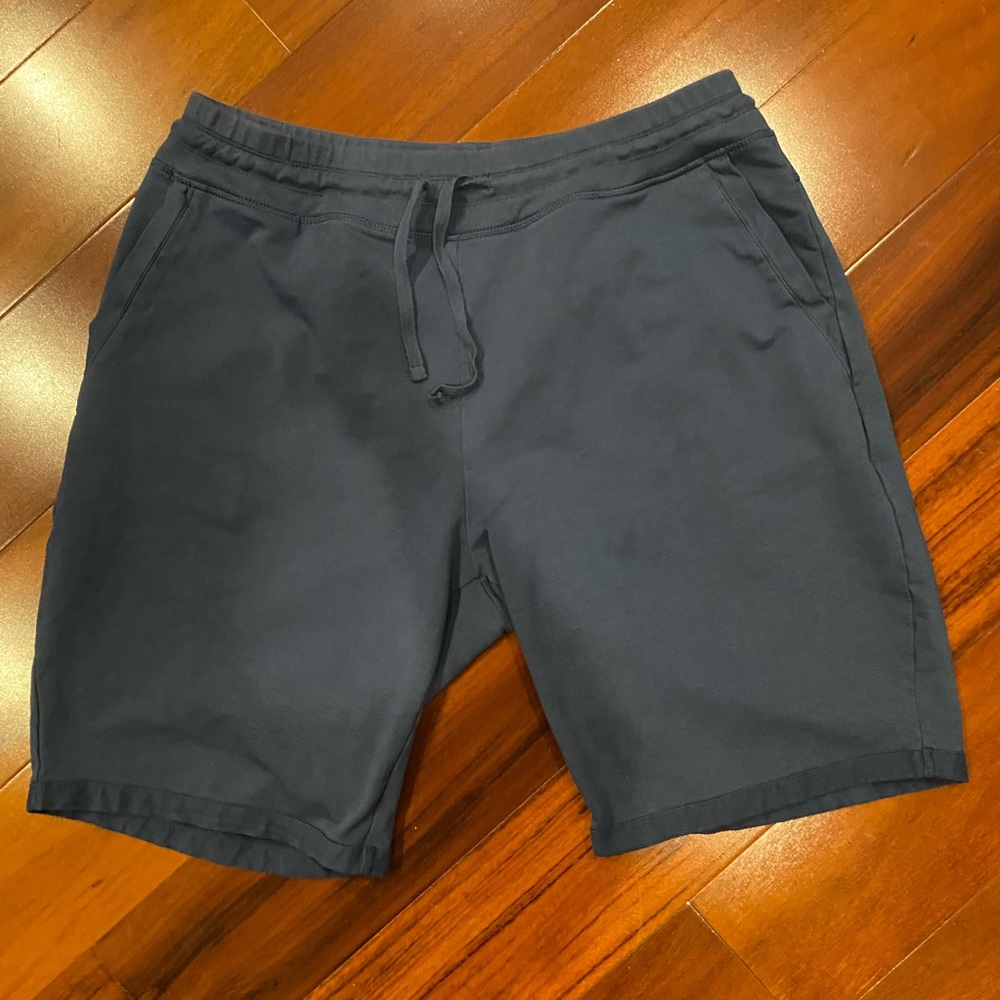 Weintee Women's Cotton Blend Bermuda Shorts with Pockets XL Steel Blue